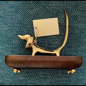 COPY - DACHSHUND figurine jewelry organizer